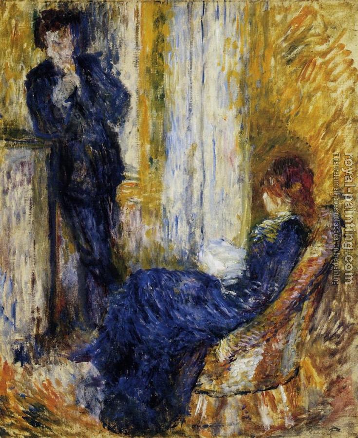 Pierre Auguste Renoir : By the Fireside
